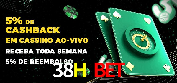 Promoções do cassino ao Vivo 38H Bet